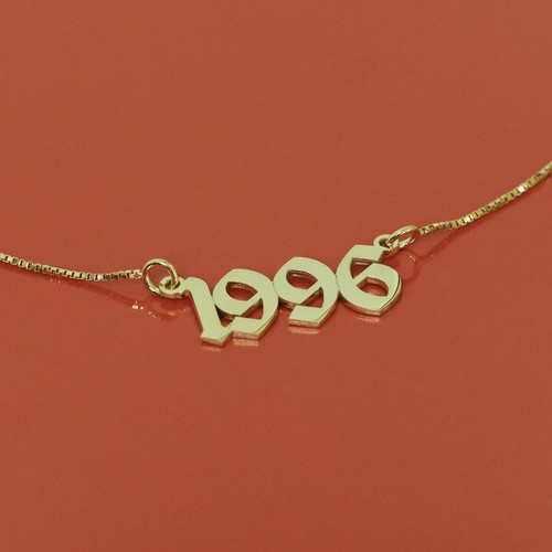 Personalized Number Necklace Custom 