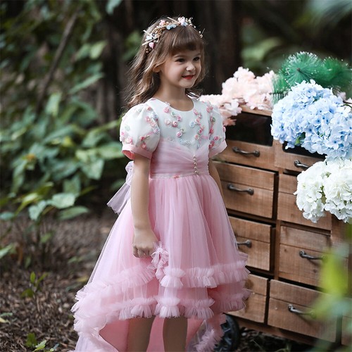 Christmas Princess Kids Tutu Dress Flower Girls Wedding Pageant Birthday Dresses - 第 24/157 張圖片