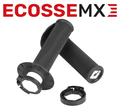 ODI Lock On V2 GRIPS No Waffle BLACK Motocross Enduro Grips Stroke  Stroke UK