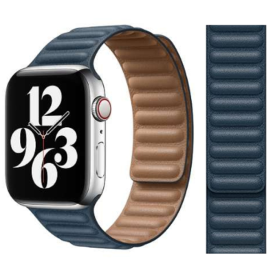 Apple Watch 純正レザーリンク　44/45mm  M/L GENUINE APPLE LEATHER LINK WATCH STRAP 44MM 45MM 40MM 41MM