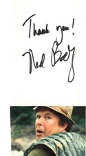 Ned Beatty signed card! Deliverance!