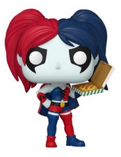 FUNKO POP DC HEROES HARLEY QUINN WITH PIZZA 452 VINYL FIGURE NEW!