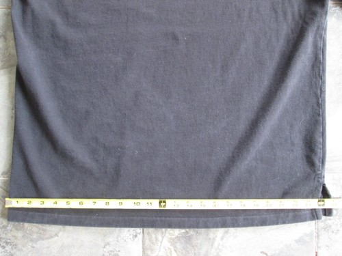 POLO Ralph Lauren Vintage Men's XXL Shirt Turtleneck Black Pullover 100% Cotton - Picture 16 of 16