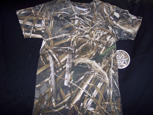 Boys XL Camo Shirt Realtree Camo Shirt Real Tree Camo T Shirt Camouflage Tshirt - Picture 4 of 7