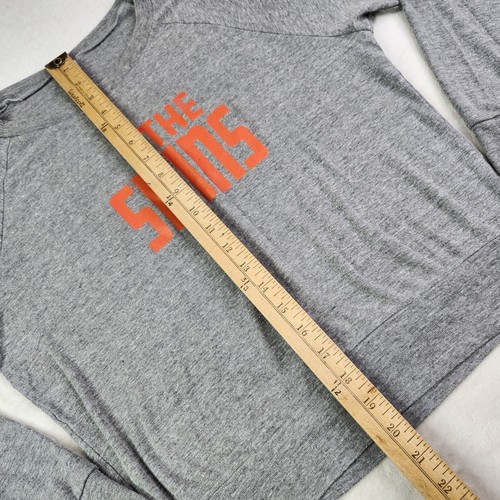 American Apparel THE SHINS Indie Rock Band Long Sleeve Shirt Womens Small Gray - Picture 5 of 5
