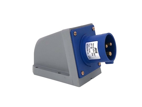 240V 16AMP 3PIN BLUE INDUSTRIAL PLUGS + SOCKETS IP67 WATERPROOF CAMPING CARAVAN - Picture 4 of 16