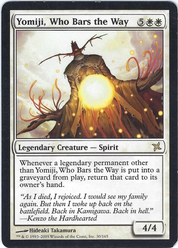 Yomiji, Who Bars the Way Betrayers of Kamigawa - MTG Magic the Gathering Karte