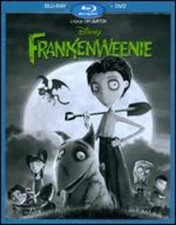 Frankenweenie [2 Discs] [Blu-ray/DVD] by Tim Burton: Used