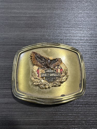 1978 RAINTREE BELT BUCKLE . HARLEY DAVIDSON
