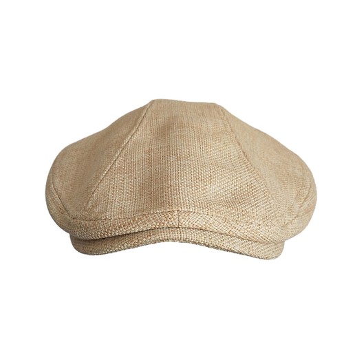 Gorra Gatsby de algodón de lino para hombre sombrero de hiedra golf conducción resorte plano taxista noticiero - Imagen 8 de 20