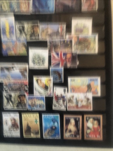 Sammlung Ausland auf Karten Britisch Malta Australien 100 plus alle verschieden N328 - Bild 1 von 4