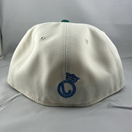Pretty Lights x Jiberish Size 7 1/2 New Era 5950 Fitted - NWT Green Chrome - Picture 5 of 8
