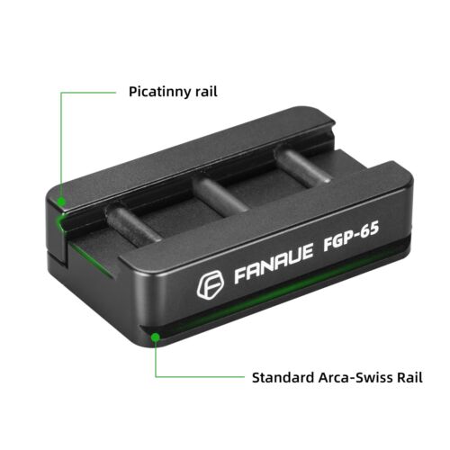 Placa suiza FANAUE Picatinny Arca, montaje adaptador de cola de paloma trípode, placa de riel - Imagen 4 de 8