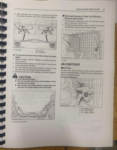 SVL75-2 Tractor Operator Maintenance Manual Fits Kubota Compact Track Loader - Picture 12 of 15