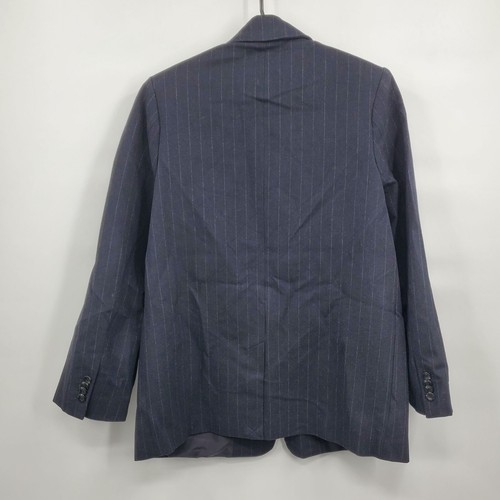 H&M Striped Long Sleeve Single Button Blazer Jacket Women Size Small NWT - Picture 4 of 15