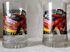 Slim Jim 1996 Collectors Edition Busch Series Champions 1991 & 1994 2 Mugs