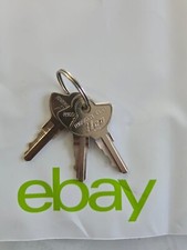 3011 - Three Craftsman Tool Box Keys Cut To Code 3011 Made in USA