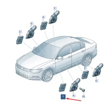 New SKODA SUPERB MK3 Front Left Door Control Unit LHD 5Q0959593E