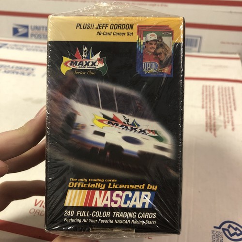 1994 FACTORY SEALED Maxx Series One 240 Cards Set + 20-card Carrer Jeff Gordon - Picture 5 of 5
