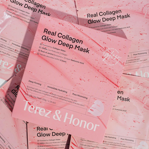 Korean Overnight Collagen Face Mask: Glass Skin Face Mask for Deep Moisturizing, - Picture 9 of 12