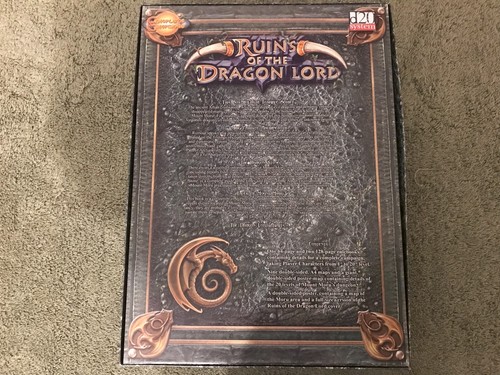 Mongoose Publishing: Ruins of the Dragon Lord Complete NM TSR D&D D20 - Picture 2 of 3