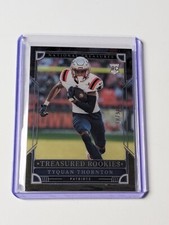 Panini National Treasures 2022 Tyquan Thornton Patriots Rookie RC NFL /99