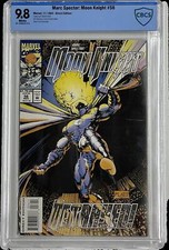 Marc Spector: Moon Knight #56 (1989) Stephen Platt Art CBCS Not CGC 9.8
