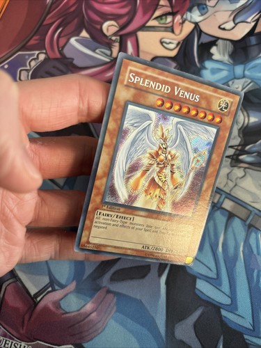 Splendid Venus TDGS-EN094 Secret Rare 1st Edition Yugioh 5053 LP (LT) - Picture 7 of 24