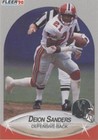 1990 Fleer Deion Sanders #382