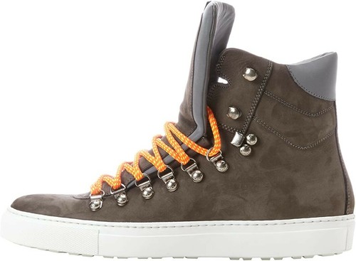 Dsquared2 Herren Mode Sneaker Nabuk Piombo 42 EU 9 US - Bild 6 von 13