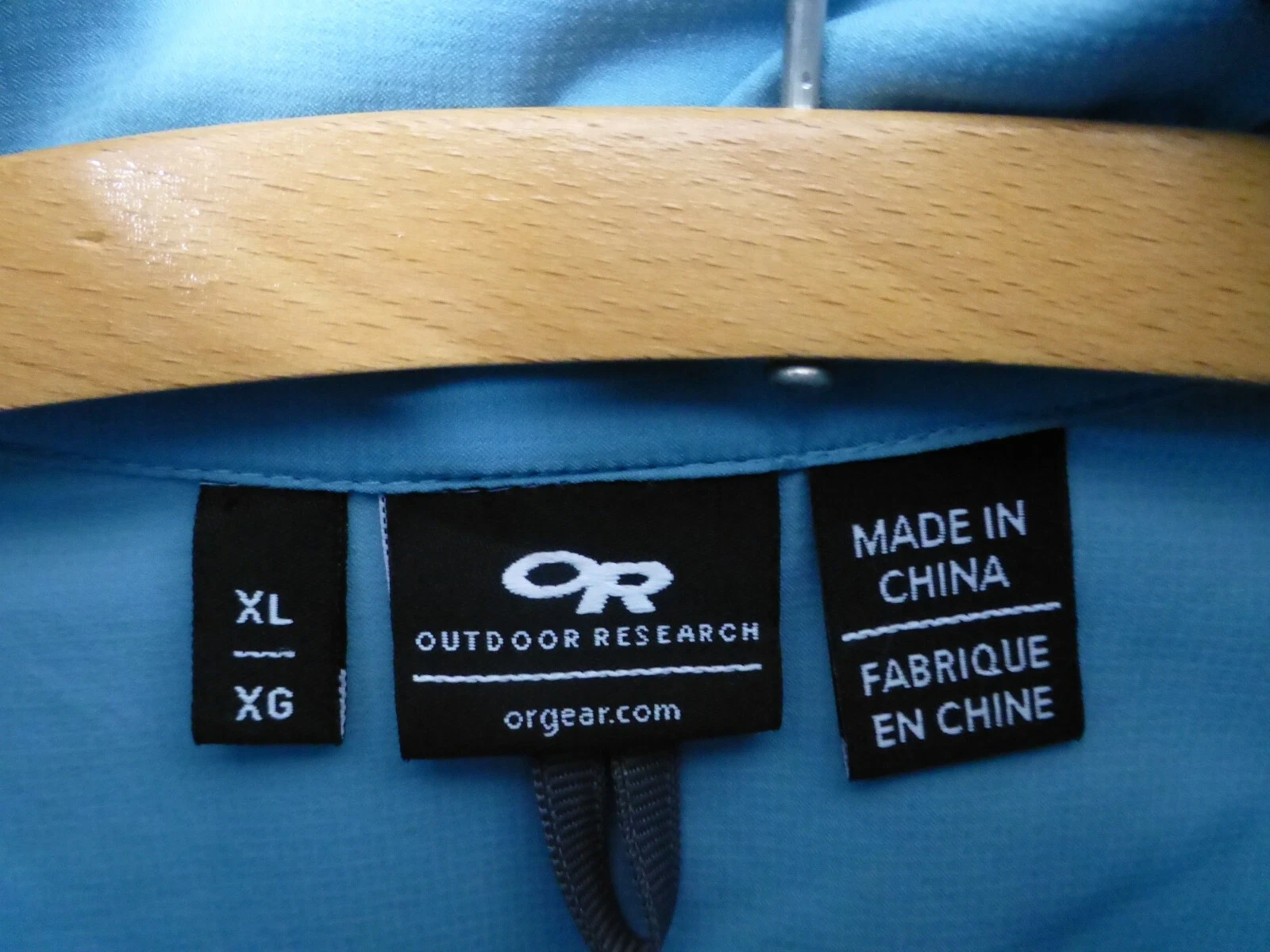 outdoor-research windbreaker lightweight full zipper vents jacket