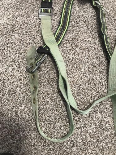 MILLER Duraflex Safety Harness Green, DBI Sala Safety Ring/clip Y05EAR - Picture 2 of 12