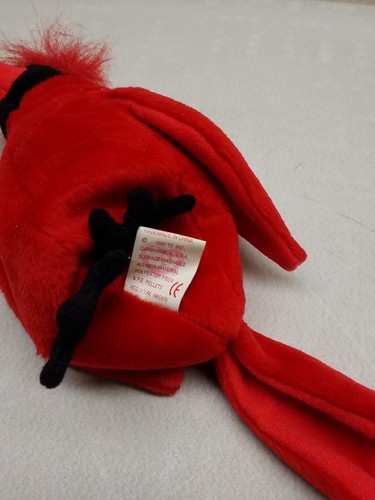 Ty Beanie Babies Mac The Cardinal Date Of Birth June 10, 1998 Tag Errors - Picture 5 of 6