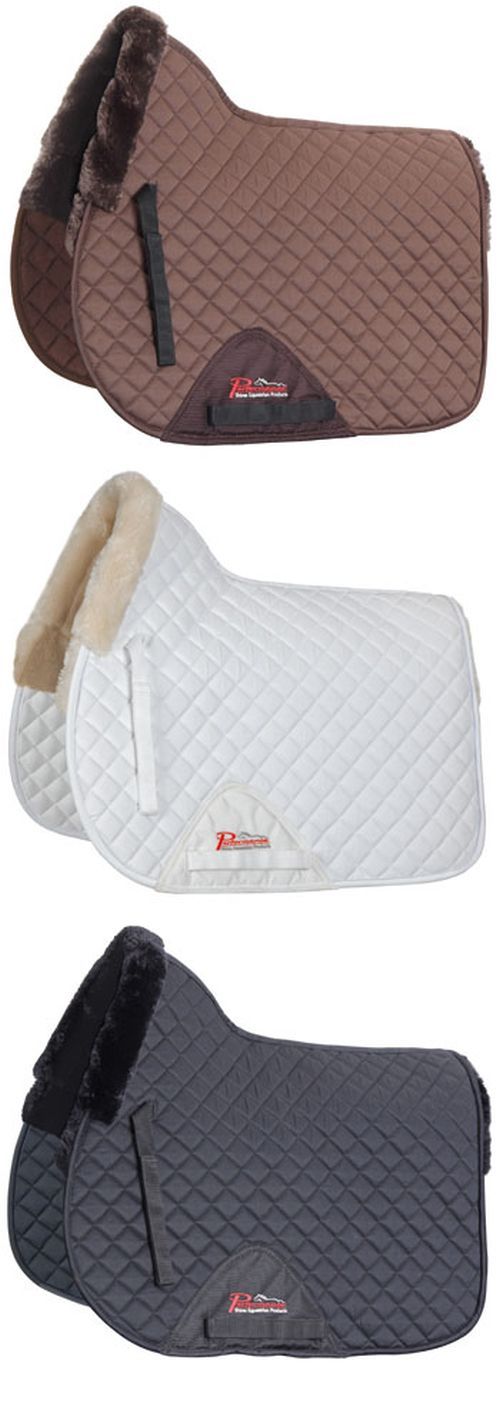Shires Medio Forrado supafleece Tamaño Grande Marrón Paño de silla de montar Shires Medio Forrado supafleece Tamaño Grande Marrón Paño de silla de montar