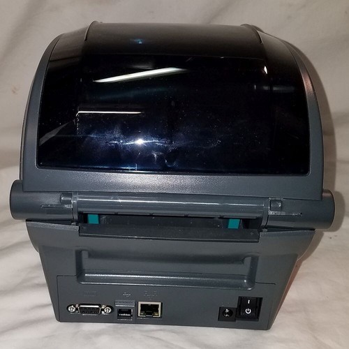 Zebra GX420t Direct Thermal Transfer Label Printer Black NO AC POWER ADAPTER - Afbeelding 3 van 5