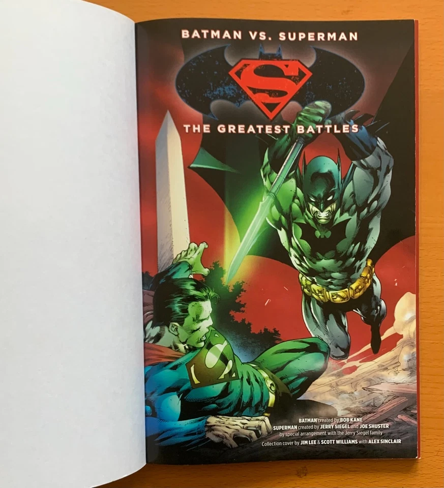 Batman Vs Superman - Greatest Battles GN 1st print (2015) FN/VF condition. - Image 3 of 4