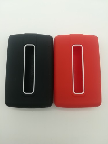 2*Silicone Remote Key Cover for 2021 2022 Jeep Grand Cherokee L Grand Wagoneer - Imagen 2 de 7