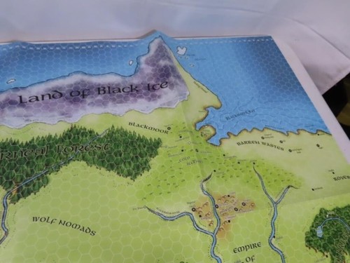 Greyhawk Poster Map (Upper Left) - D&D - Picture 5 of 7