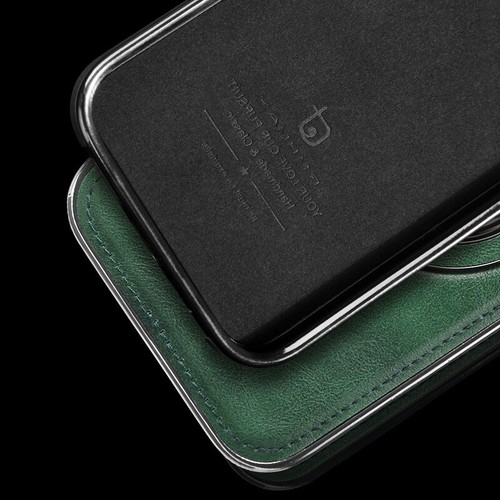 Magsafe Case For iPhone 17 16 15 Pro Max 14 Leather Magnetic Ring Holder Cover - Picture 10 of 17