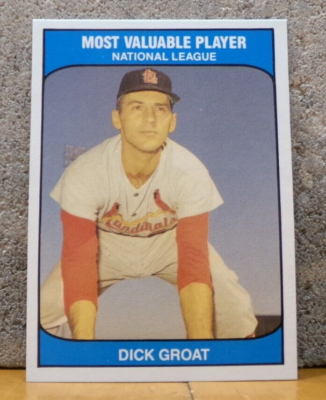 BASEBALL CARD MOST VALUABLE PLAYER ST. LOUIS CARDINALS DICK GROAT | eBay BASEBALL CARD MOST VALUABLE PLAYER ST. LOUIS CARDINALS DICK GROAT | eBay