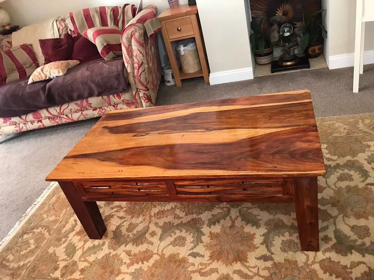 Ebay coffee cheap tables wood