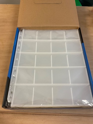 100 Ct. -Guardhouse Shield 20-Pocket Pages for 2X2 Coin Holders FULL SEALED BOX - Picture 2 of 5
