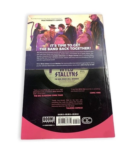 Bill and Ted: Go To Hell TPB BOOMStudios Graphic Novel Comic 2017 1ST PRINT - Picture 2 of 3