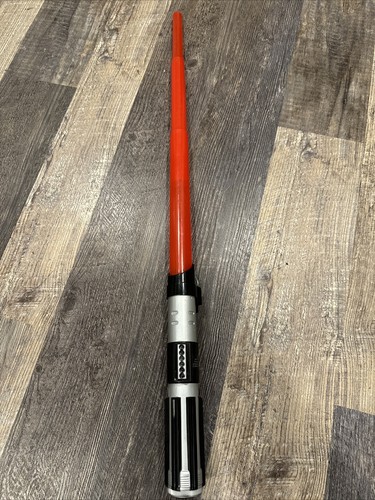 2009 LFL Hasbro Star Wars Darth Vader Red Lightsaber C-086D Lights Up & Sound FX