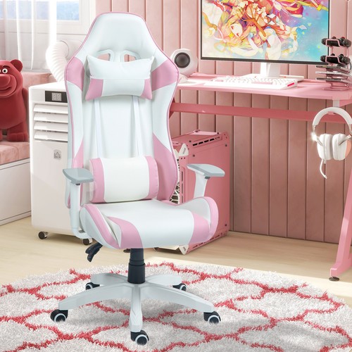 Gaming Chair, Racing Gamer Chair, Reclining Faux Leather Computer Chair - Picture 2 of 9