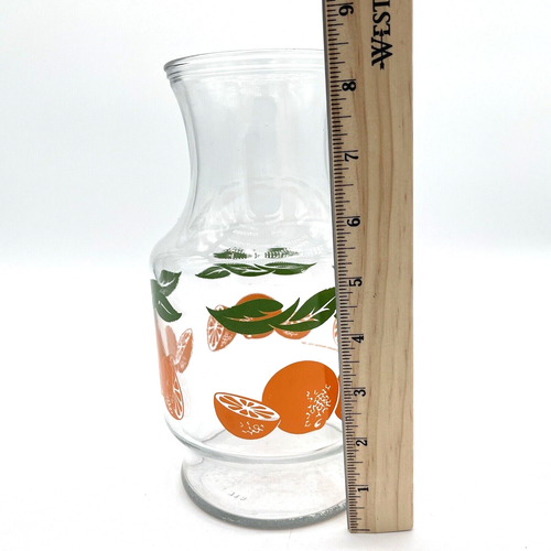 Anchor Hocking Vintage Retro Orange Juice Pitcher Carafe Decanter USA 1.5 Quart - 第 10/11 張圖片