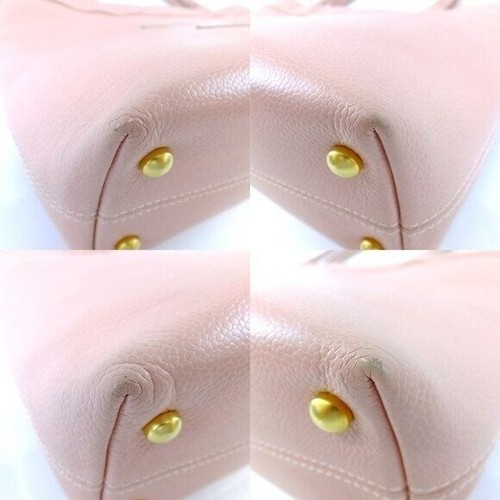 CHANEL CC Timeless Caviar Logo Shoulder Tote Bag Pink Leather Purse - Picture 10 of 12