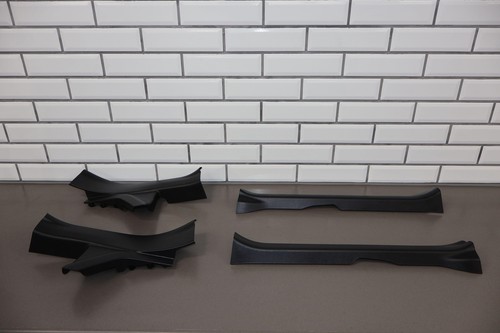2023 Toyota Corolla GR Hatch Interior Sill PLates Set of 4 (Black) See Photos - Picture 1 of 23