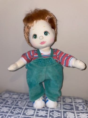 Vintage 1985 Mattel My Child Doll Red Hair Boy With Original Outfit (READ) - Picture 3 of 20