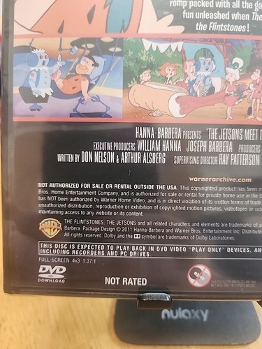 New SealedTHE JETSONS MEET THE FLINTSTONES DVD Hanna Barbera Cartoon - Picture 4 of 10